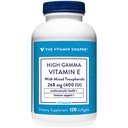 High Gamma Vitamin E - unterstützt Immun- und Herz-Kreislauf-Gesundheit - 400 IU (120 Softgels)