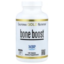 California Gold Nutrition Bone Boost Supplement, Unterstützung für Knochen Gesundheit, Nährstoffmischung mit Calcium und Vitamin D, Vegetarisch Freundlich, Glutenfrei, Non-GMO, 120 Tabletten