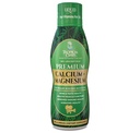 Premium-flüssiges Calcium-Magnesium-Ergänzung | Fördert starke Knochen und gesunde Zähne | Natürliches flüssiges Vitamin w/Calcium, Magnesium-Zitrat, Boron & Vitamin D3 | 98% Max Absorption | 16oz, 32 Serv