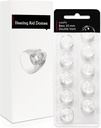 Double Vent 10mm-Hearing Aid Domes für Oticon Minifit, Oticon Hörgerät Zubehör, Ersatzteile Zubehör Universal Oticon Domes für Hörgeräte Reinigungssets (10 Stk)