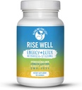Rise Well Vitamin B12 - Vegan B12 - B12 Vitamine und Energieergänzungsmittel - Fast Acting B12 Sublingual 2000 mcg von B 12 Vitamin in länger anhaltender Form als Methylcobalamin B12