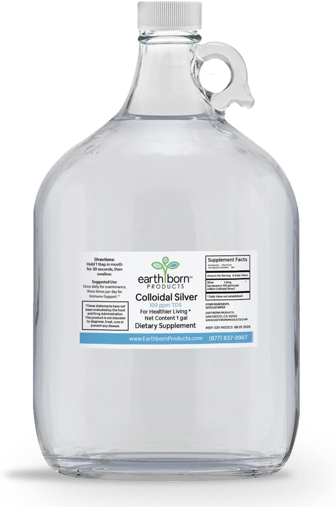 Argent Colloïdal Monatomique (128OZ.)