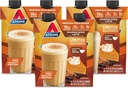 Latte d'épice de citrouille Atkins, 15g de protéines, 3g de glucides nets, 1g de sucre, faible glycémie, Keto amical, 12 comte