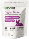 K9 Power Digest Forte für Hunde 1lb – Digestive, Immunität & Calming Support - stärkt Nährstoffaufnahme - Balances Gut Flora - Eases Discomfort & Boost Mood