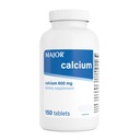 Major 600mg Calcium Tabletten - Kalziumergänzung - 150 Count (1 Pack)