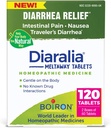 Boiron Diaralia Tabletten für Durchfallhilfe, Gas, Bloating, Darmschmerzen und Travlers Durchfall - 120 Zähler (2 Packung 60)
