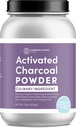 Ultra FINE Coconut Activated Charcoal Powder - Kulinarische und kosmetische Anwendungen, Velvety Smooth Texture für Smoothies, Eiscremes, Gebäck, Seifen, Ultra Fine für ein weiches Finish, kein Grit!