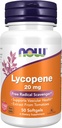 NOW Supplements, Lycopene 20 mg with Natural Extract from Tomatoes, Free Radical Scavenger*, 50 Softgels