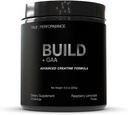 Construire + GAA, pour la construction et la récupération musculaires, Lémonade aux framboises, Brevet en attente GAA + Monohydrate de créatine, améliore la force, la performance et la croissance musculaire - Créatine, GAA, Betaine - 30 portions