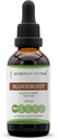 Secrets of the Tribe Bloodroot Alcohol Tincture Extract, Responsible Farmed Bloodroot (Sanguinaria Canadensis) Getrocknete Wurzel (2 fl oz)