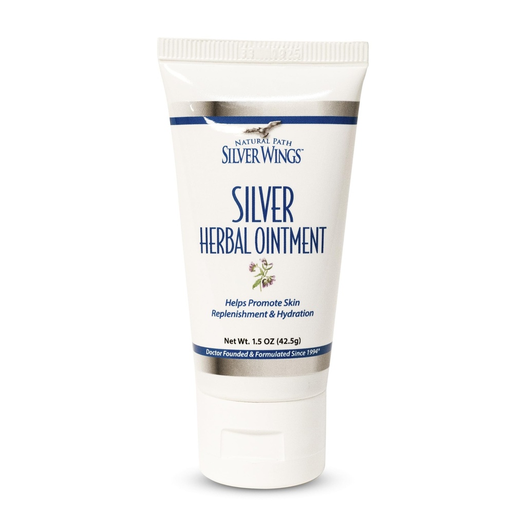 Naturpfad Silber Flügel 250ppm Silber Kräuter Salbe - Nourishing und Feuchtigkeitspflege 1.50oz