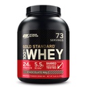 Optimum Nutrition Or Standard 100% poudre de protéines de lactosérum, malt de chocolat, 5 livres (paquetage mai Vary)