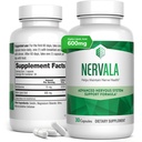 Nervala - Alpha acide lipoïque 600mg - supplément ALA antioxydant pour Nerve, énergie et support de circulation- Extra force avec la benfotiamine - Fabriqué aux États-Unis, Lab testé - 30 capsules, 1 mois d'approvisionnement