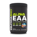 NutraBio Alpha EAA - All-Day Aminosäuren für Muskelwachstum und Hydration - Essential Amino Acids with Nootropics & Adaptogens- Full Spectrum EAA BCAA Powder - 30 Portionen - New York Punch