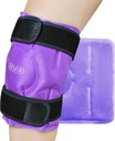 REVIX Knee Ice Pack für Verletzungen Wiederverwendbar, Gel Ice Wrap mit Kaltkompresstherapie für Quellung, Brügge, Verletzungen, Arthritis, Hands-Free Anwendung
