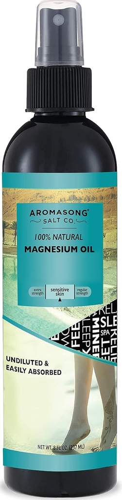 Ultra reines Magnesiumspray für empfindliche Haut, 8 OZ,