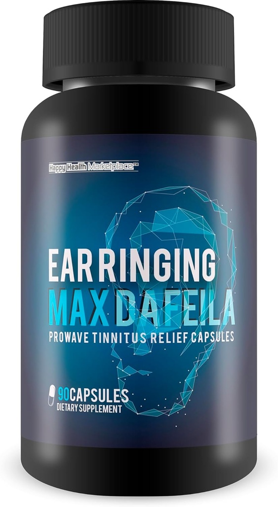 Ohrring Max Dafeila Prowave Tinnitus Relief Kapseln - Unsere besten natürlichen Ohrring Remedy - Ohrring Relief Ohren Supplement - Ohr Gesundheit Ergänzungen - Ohr Ringing Beilagen - Für Ringen Ohren