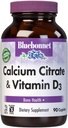 Bluebonnet Nutrition Calcium Citrate & Vitamin D3, Knochengesundheit*, Non-GMO, Kosher Parve, Glutenfrei, Sojafrei, 90 Caplets, 22.5 Servierungen