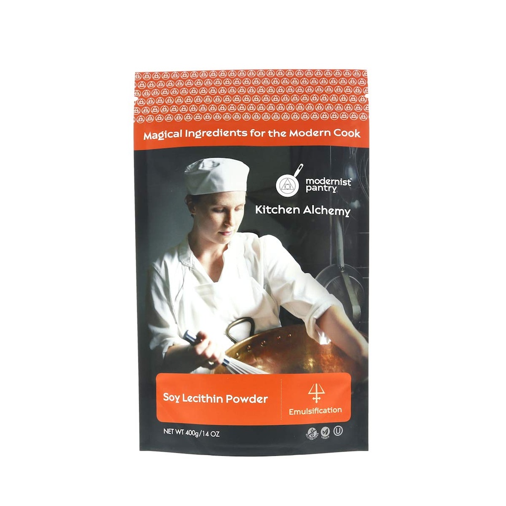 Pure Soy Lecithin Pulver Vegan OU Kosher Zertifiziert - 400g/14oz