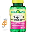 Spring Valley Collagen + C Tabletten für Haar/Skin/Nail Gesundheit, 2.500 mg, 90 Count, hochabsorbierbar, Collagen Plus Vitamin C Bundle mit Lualls 45 Diabetes Decodiert