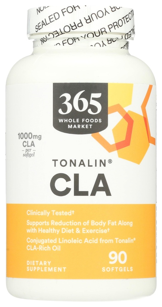 365 par Marché des aliments entiers, CLA (Tonaline) 1300mg, 90 ct