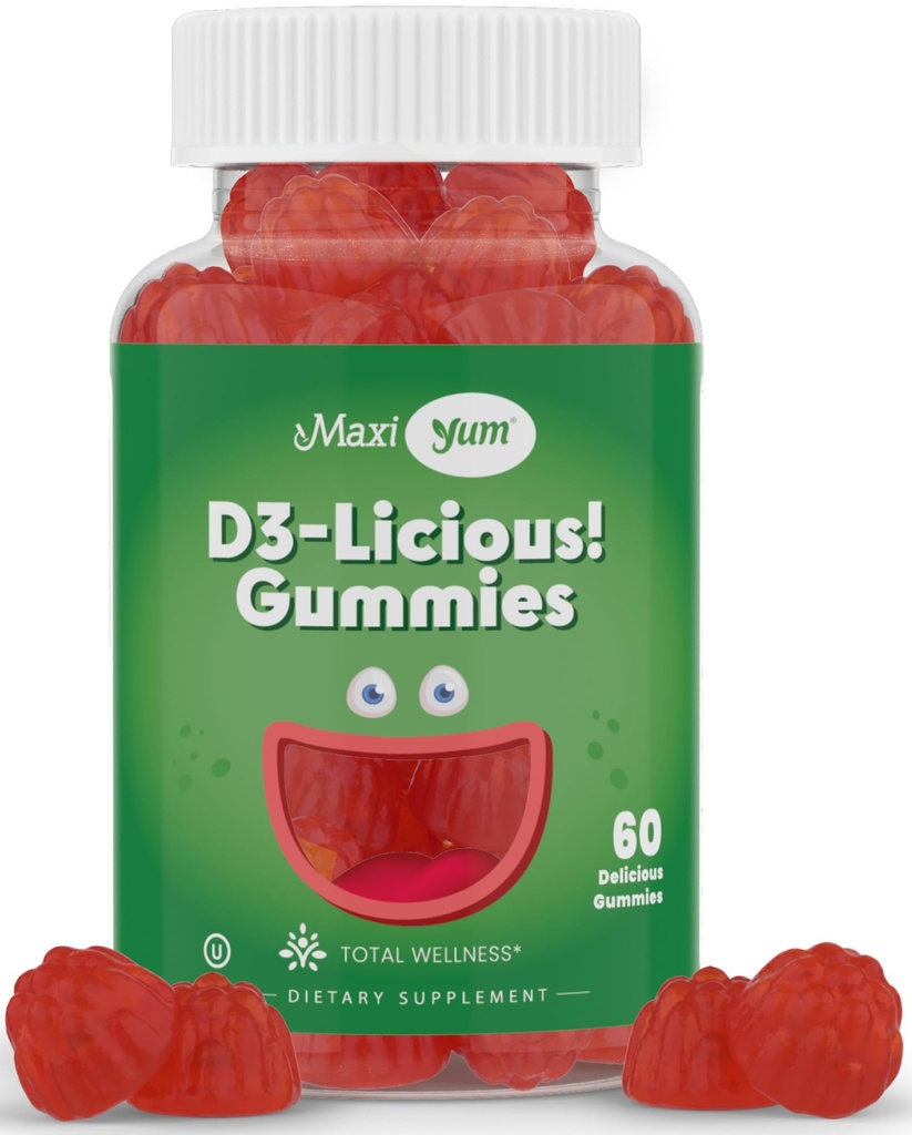 Maxi Health Vitamin D Gummi (60 Gummi)