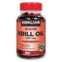 Kirkland Signature Krill Oil 500 Milligramme 160 Softgels