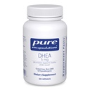Encapsulations pures DHEA 5 mg - Immune Support & Hormones Balance* - Micronised DHEA - Sans gluten et végétalien - 60 capsules