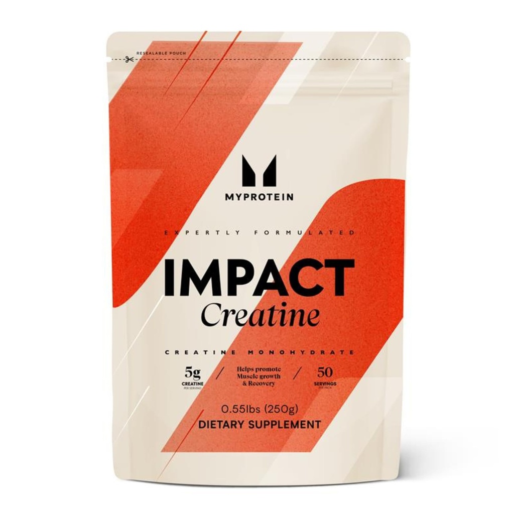 Myprotein Creatine Monohydrat-Pulver, 0,5 Lb (50 Servierungen) Pure Unflavored Creatine Powder, Post/Pre Workout Supplement für alle Sportarten & Übungen