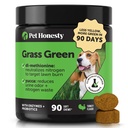 Grass Green Dog Chews - Urin Neutralisator für Rasen, Hund Pee Grass hilft Yard Aufenthalt Green Addressing Burn Spots mit Probiotics & Enzymes (Türkei)