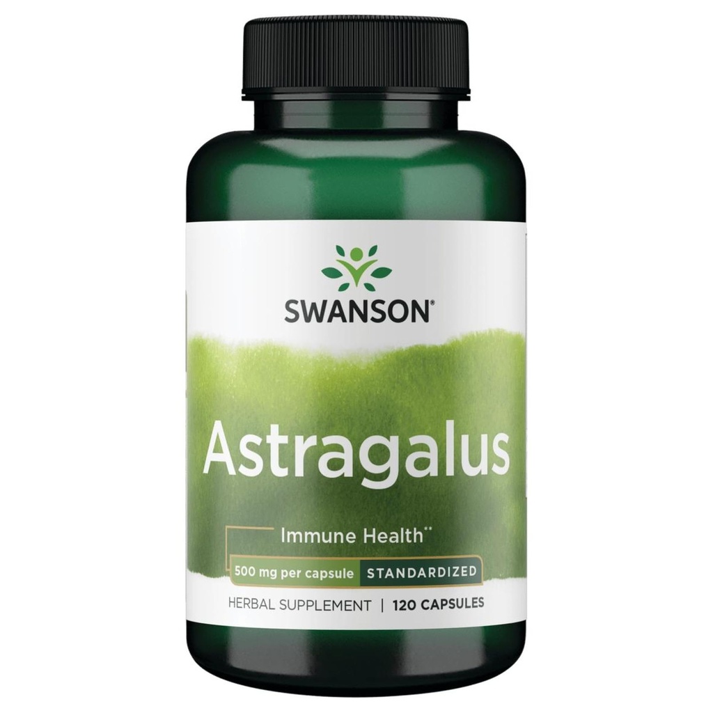 Swanson Astragalus (Standardisiert) 500 Milligramme 120 Kapseln