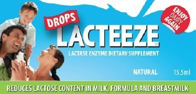 Lactase Enzym Lacteeze Tropfen 15,5 ml Flüssigkeit von Gelda Scientific by Gelda Scientific