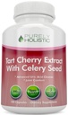 Tart Cherry Extract Kapseln 1000mg - 180 Kapseln, 3 Monate Versorgung - Mischung mit Tart Cherry und Celery Seed Powder