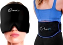 TheraICE Migraine Relief Cap und TheraICE Ice Pack Rückenstütze für Untere Rückenschmerzen