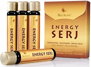 Energy SERJ mit Schisandra, Eleuthero und Royal Jelly für keine Koffein-Energie-Boost
