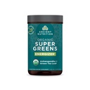 Alimentation ancienne SuperGreens Bio Poudre d'Energizer avec Probiotiques et B12, Fabriqué à partir de Fruits, Légumes et Herbes Réels, pour Digestion, Détoxification et Soutien énergétique, 25 Servants