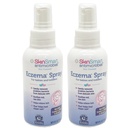 Spray Eczema SkinSmart pour bébés et tout-petits, élimine les bactéries afin de guérir la peau, 4 Vaporisateur d'Once (paquet de 2) sans danger pour la peau délicate et crue
