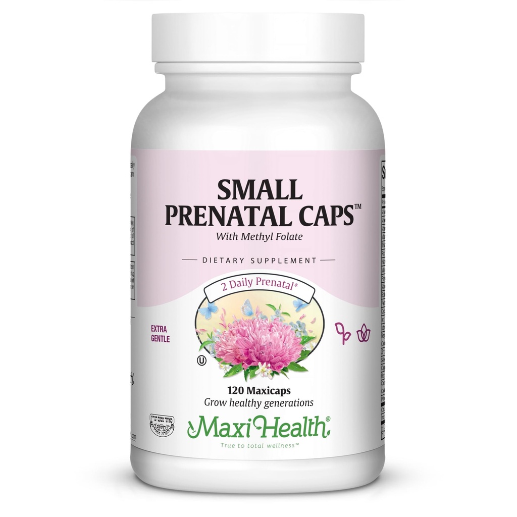 Maxi Small Prenatal Kapseln mit Methyl Folate 120 ct