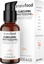 Codeage Liposoma Curcumin Phytosome Liquid Supplement, Kurkumin Vegan Liquid Drops, Pflanzenbasierte Curcuma Longa Dropper, Curcumina, Sonnenblume Phospholipid, Zuckerfrei, Citrus Flavor, 2 fl oz
