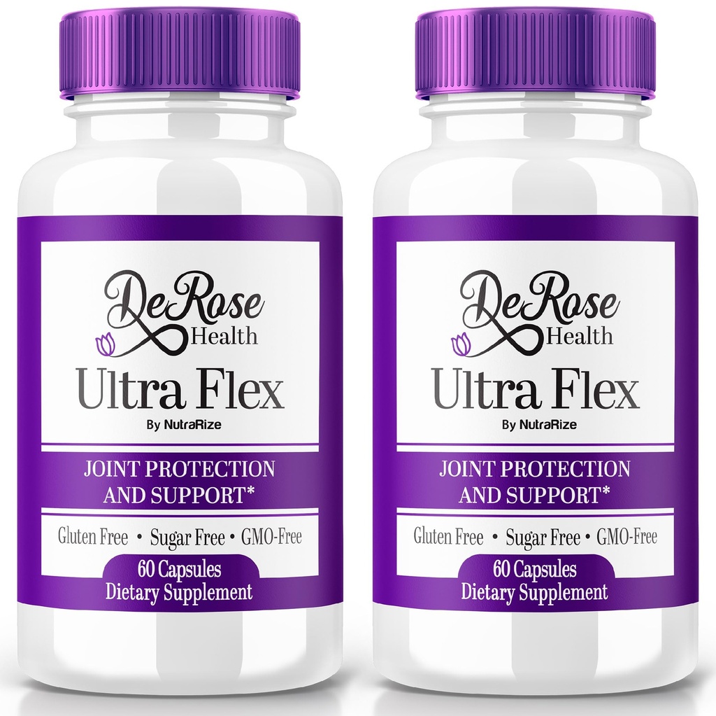 (2 Pack) Ultra Flex Kapseln, Advanced Joint Support Supplement, Ultra Flex Natural Joint Health Formula, Max Strength Pills for Joint Wellness and Mobility, UltraFlex Vitamin Reviews (120 Kapseln)