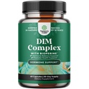 Pure DIM Ergänzung für Männer mit Bioperine - DIM Estrogen Blocker für Männer für Hormon Balance & Prostata Gesundheit - Diindolylmethan Testosteron Complex mit Broccoli Florets - 60 Kapseln