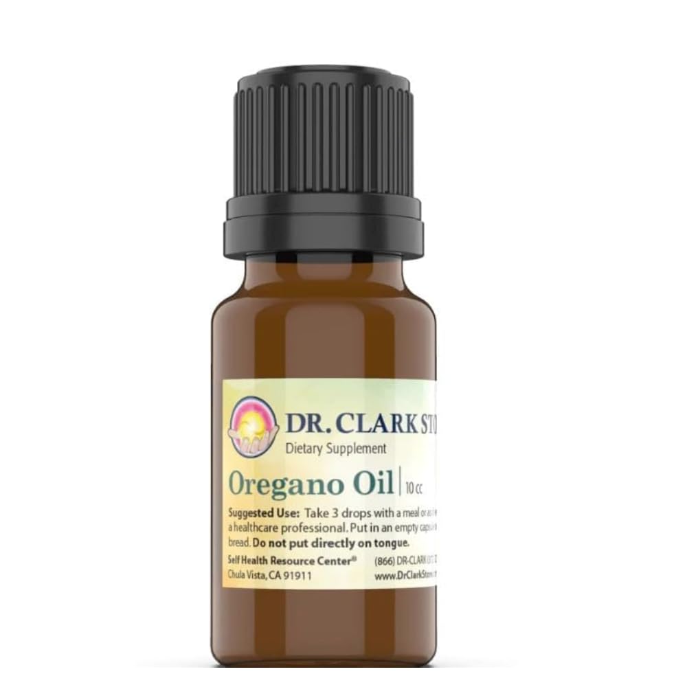 Dr. Clark 100% reines Oregano Öl – 10cc, natürliches Antioxidans & Immununterstützung