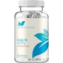 CoQ10 200mg mit BioPerine - Enhanced Absorption Coenzym Q10 200mg Potent Antioxidant für Herzenergie und Aging Unterstützung - Hohe Stabilität CoQ10 Ubichinon Caps - Made in a cGMP US Lab (200 Servings)