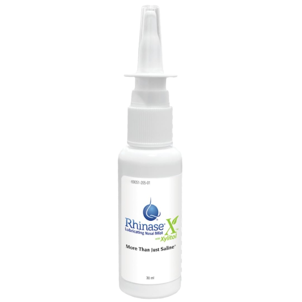 Rhinase X Lubrifiant Nasal Mist Spray avec Xylitol.Symptom Relief longue durée de la sécheresse nasale.