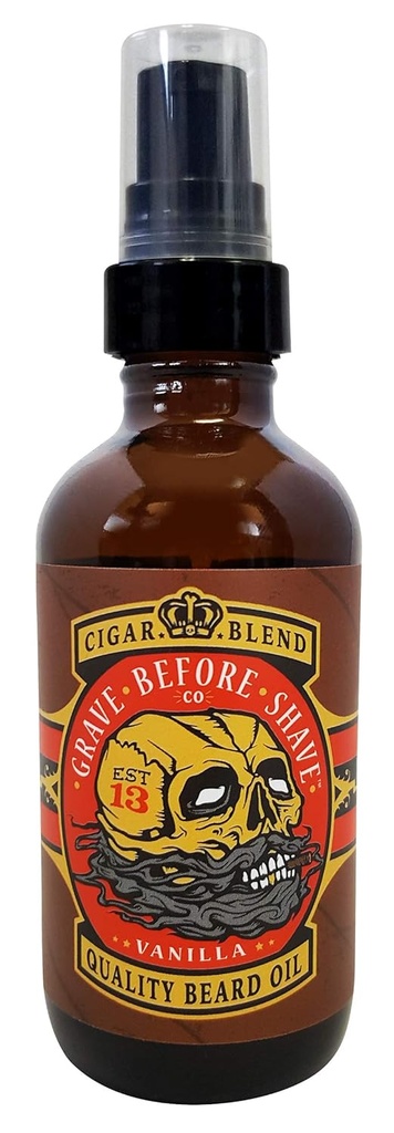 Getreide vor Rasieren Bartöl (Cigar Blend) 4 Unzen. Flaschen