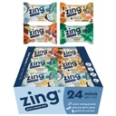 Zing Kids Protein Bars Variety Pack, Gluten Free 100 Calorie Mini Bars mit High Protein, Vegan Nutrition Bars, Dairy Free Plant Based Protein - 24 Anzahl