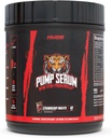 Riesige Ergänzungen Pumpe Serum, Stim Free Pre Workout und Nitric Oxide Booster zu verbessern Fokus, Pumpen, Geschmeidigkeit mit Kein Koffein, L-Citrulline, GlycerPump, L-Tyrosin, Nitrosigine (Strawberry Mojito)