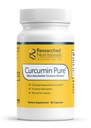 Geforschte Ernährung Curcumin Pure - Klinisch geforschte Curcumin Extrakt, 46x Mehr absorbierbar als traditionelle Kurkumaextrakt (60 Vegan Kurkuma Kapseln)
