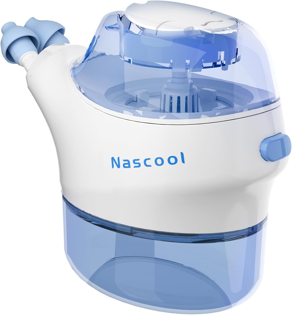 Nasal Bewässerungssystem mit 50 Salzpackungen, elektrische Neti Pot Nasenreiniger Sinus Spülmaschine für Sinus Relief Nasal Congestion Runny Nose