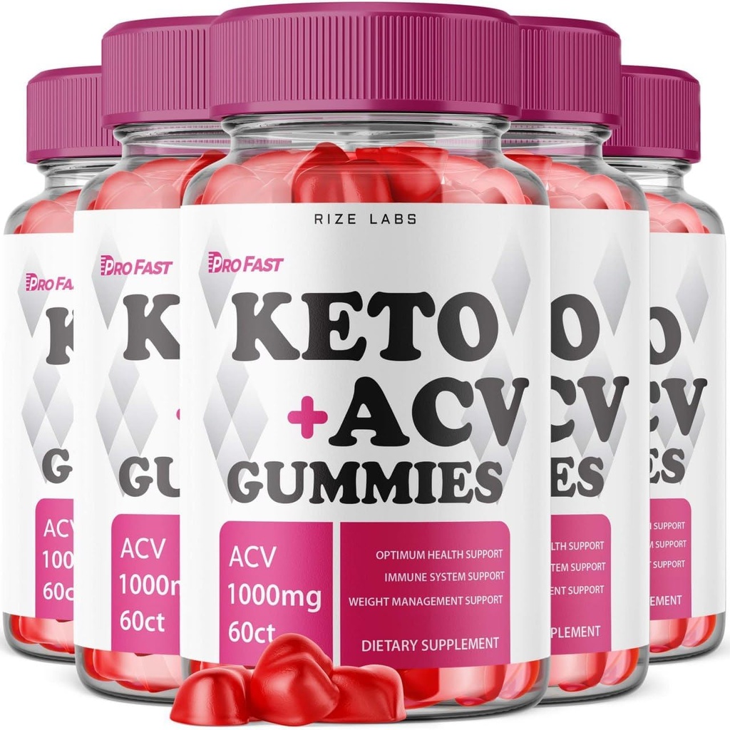 les laboratoires de taille - Pro Fast Keto+ACV Gommies pour la perte de poids avancée, tout naturel Keto Plus supplément de cidre de pomme 1000mg, aide à réduire la graisse Belly, pour la force supplémentaire (300 Gommies)